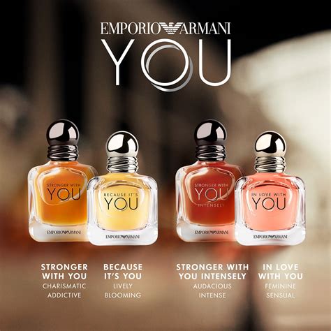 perfume replica of armani because its you|because its you emporio armani.